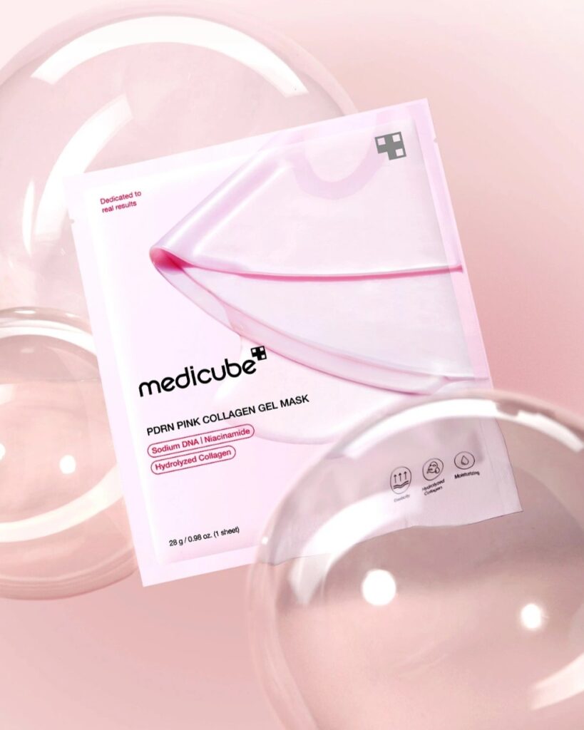 medicube・PDRNピンクコラーゲンゲルマスク
